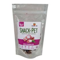 Snack pet - petisco de moela desidratada para cães e gatos - natural pets