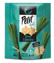 Snack petit tost erva cidreira 60g caixa com 10 unidades - DONFOOD