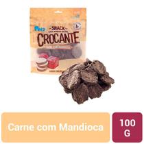 Snack Petz Crocante Carne com Mandioca para Cães 100g