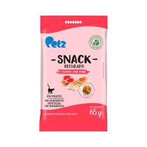 Snack Petz Recheado para Gatos Sabor Frango com Romã - 65g
