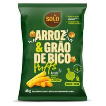 Snack Puffs Arroz Grão De Bico Cebola Salsa Solo Snacks 45G Snack Puffs Arroz Grão De Bico Cebola Salsa Solo Snacks 45G