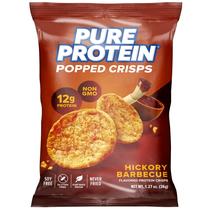 Snack Pure Protein Popped Crisps Hickory Churrasco 36g 12 unidades