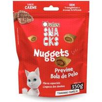 Snack Quatree para Gatos Adultos - Sabor Carne - Controle de Bolas de Pelo - 150g