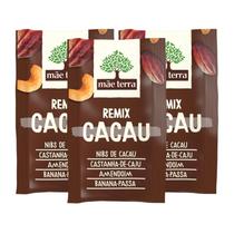 Snack Remix Cacau Castanhas E Banana Passa Mãe Terra - 9 Unidades 25g Snack Remix Cacau Castanhas E Banana Passa Mãe Terra - 9 Unidades 25g