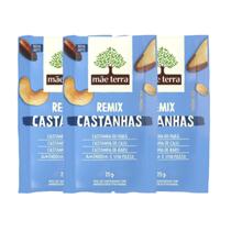 Snack Remix Castanhas Mãe Terra - 9 Unidades 25g