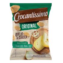 Snack Sabor Queijo e Cebola Original Crocantíssimo 40g