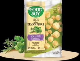 Snack salgado sabor ervas finas 25g - good soy Snack salgado sabor ervas finas 25g - good soy