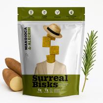 Snack Surreal Bisks Mandioca & Alecrim 35g Natural, Vegano e Sem Glúten