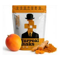 Snack Surreal Bisks Manga & Cúrcuma 35g Vegano, Natural e Crocante