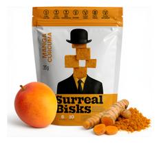 Snack Surreal Bisks Manga & Cúrcuma Natural E Saudável 35g
