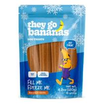 Snack They Go Bananas Fill Me Freeze Me Banana e Baunilha para Cães 120g
