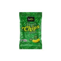 Snack Vegano Orgânico Sem Glúten biO2 Vegan Chips Ervas 40g