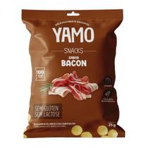 Snack Yamo Topway Bacon 25g - Embalagem com 20 Unidades Snack Yamo Topway Bacon 25g - Embalagem com 20 Unidades