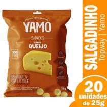 Snack Yamo Topway Queijo 25g - Embalagem com 20 Unidades