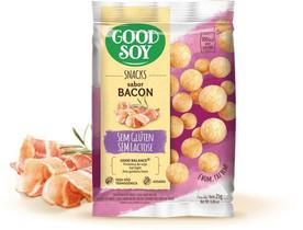 Snacks Bacon Sem Glúten Good Soy 25g *091222