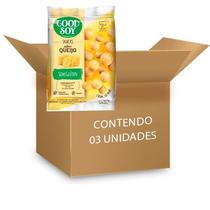 Snacks De Soja Good Soy Sabor Queijo Contendo 3 Pacotes De 25g Cada