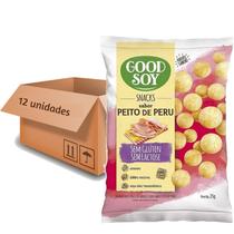 Snacks de Soja GOODSOY Sabor Peito de Peru 25g (10 und)