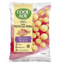 Snacks De Soja Goodsoy Sabor Peito De Peru 25G