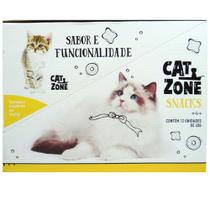 Snacks Petiscos Crispitos Cat Zone Controle de Bola de Pelos 40g P/ Gatos Cx C/ 12 unid. - Procão