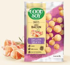 Snacks sabor Bacon Good Soy 25g Sem Glúten e Sem Lactose