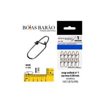 Snap barao unilock 428 0,80mm n 01 c/10