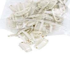 Snap Clips SWACC para extensão de cabelo, peruca DIY, 100 unidades
