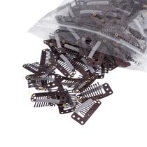 Snap Clips SWACC para extensão de cabelo, peruca DIY, 100 unidades