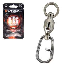 Snap Com Girador Rolamentado Caterva The Ring 01 35lb (10un) Snap Com Girador Rolamentado Caterva The Ring 01 35lb (10un)