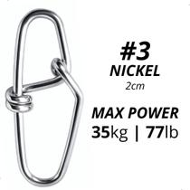 Snap De Pesca Quick Lock Marine Sports Engate Rápido Para Isca Artificial Vários Tamanhos Cartela 20 Unidades Snap De Pesca Quick Lock Marine Sports Engate Rápido Para Isca Artificial Vários Tamanhos Cartela 20 Unidades