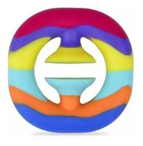 Snap Fidget Toy Finger Hand Grip Especial Rainbow Soft Snap Fidget Toy Finger Hand Grip Especial Rainbow Soft