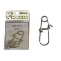 Snap intergreen n:03 c/10pçs