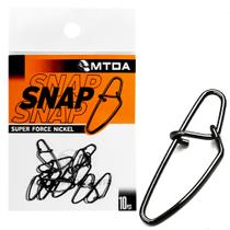 Snap P/ Pesca Grampo Presilha Snep Com 10pçs Vários Tamanhos