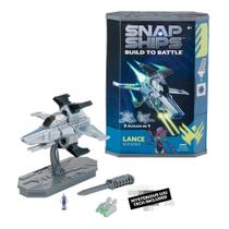 Snap Ships Lance SV-51 Scout - Brinquedo de Construção Naval Personalizável para Batalhas (8+)