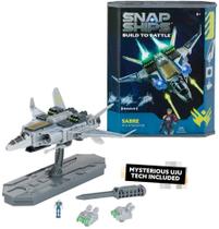 Snap Ships Sabre XF-23 Interceptor - Brinquedo de Construção para Construção Personalizada e Jogo de Batalha - Idades 8+