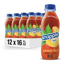 Snapple Chá de Pêssego 473 ml Garrafa Pack com 12 Snapple Chá de Pêssego 473 ml Garrafa Pack com 12