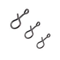 Snaps de pesca QHDJIANHUI Quick Fly em aço inoxidável 100 unidades