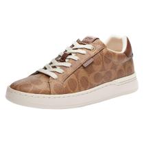 Sneaker Coach Low Top Luxe Non Tech Feminino Bronzeado Tamanho 5