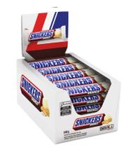 Snickers Chocolate Branco Display 20 Unidades 42g Original Snickers Chocolate Branco Display 20 Unidades 42g Original