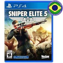 Sniper Elite 5 PS 4 Mídia Física Novo Lacrado Em Português Sniper Elite 5 PS 4 Mídia Física Novo Lacrado Em Português