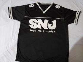 Snj - camisa de poliéster