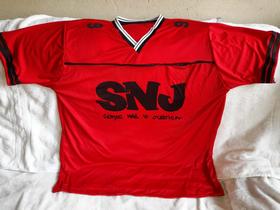 Snj - camisa de poliéster