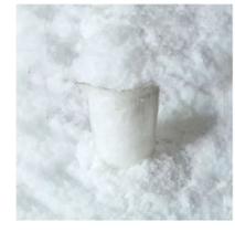 Sno-flock Neve Artificial Que Gruda Na Árvore Natal 200gr Sno-flock Neve Artificial Que Gruda Na Árvore Natal 200gr