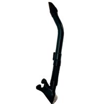 Snorkel Aqualung Twin Flex Básico com Dupla Purga e Bocal de Silicone Substituível