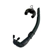 Snorkel Dobrável De Silicone Macio Com Estojo De Armazenamento E Válvula Superior Para Respiração