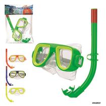 Snorkel E Mascara Kit De Mergulho Premium Juvenil Anatômico