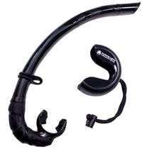Snorkel Kraken Aquatics - Modelo Flexível Roll Up Preto