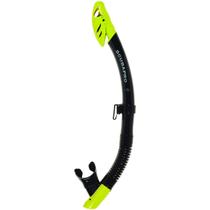 Snorkel SCUBAPRO Spectra Dry com válvula de purga preta/amarela