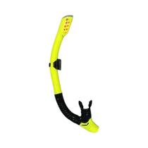 Snorkel seco com bocal de silicone - equipamento de mergulho