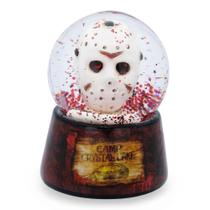 Snow Globe Silver Buffalo Friday The 13th Jason's Mask Snow Globe Silver Buffalo Friday The 13th Jason's Mask