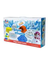 Snow Home Mega Castelo com 900g de Neve Artificial Kit Educativo Infantil